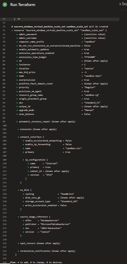 Terraform Plan